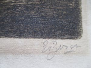 Etienne Bosch - Ets gezicht op Rome kopen? Bied vanaf 30!