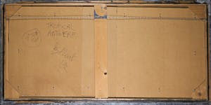 Jan Bollaert - Acryl op papier, Tropical Antwerp - Ingelijst (Groot) kopen? Bied vanaf 50!