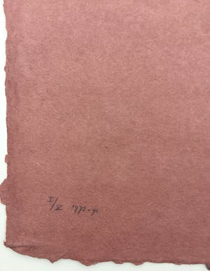 Cesar Domela - typerende zeefdruk op fraai lompenpapier 1972/1991. kopen? Bied vanaf 195!