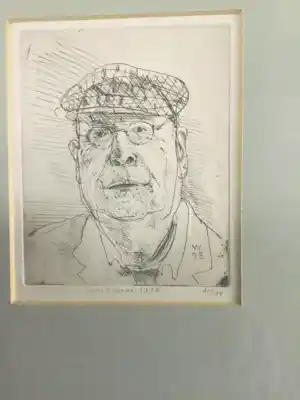 Co Westerik - Zelfportret verkocht voor € 215!