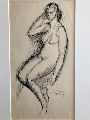 Gerard Schaperkotter - zittend naakt kopen? Bied vanaf 30!