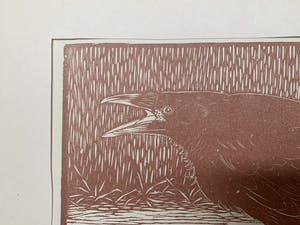 Jan Mankes - Schreeuwende Kraai (1918, Gesigneerd) kopen? Bied vanaf 400!