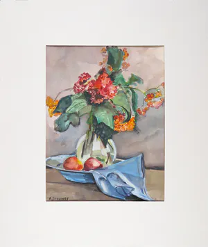 A. Brouwer - Waterverf op papier, Stilleven kopen? Bied vanaf 1!