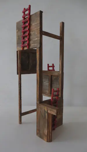 Eric van Solm - 'Up I go' kopen? Bied vanaf 535!