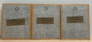 Piet Quekel - Lot van 3 schilderijtjes. Wilon, Ralia, Gobul. kopen? Bied vanaf 90!