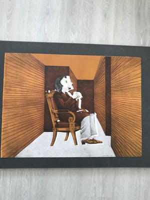 Frank Lodeizen - 2x geen titel en 5 andere werken van 3 andere kunstenaars kopen? Bied vanaf 100!