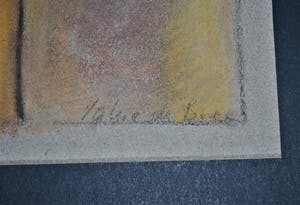 Lukie de Bree - Pastel, groot - mooi ingelijst kopen? Bied vanaf 75!