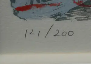 Annemarie de Groot - Ingelijste zeefdruk - 1989 (nette lijst!) kopen? Bied vanaf 99!