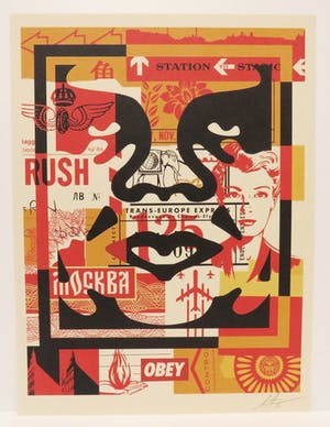 Shepard Fairey - OBEY FACE COLLAGE kopen? Bied vanaf 1!