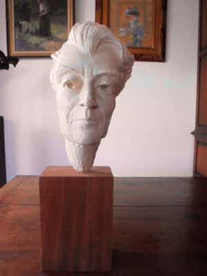 Herman Bieling - buste: wordt zelden aangeboden! verkocht voor € 295!