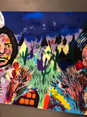 Espen Hagen - Zeefdruk, Chiefs (Groot) kopen? Bied vanaf 60!