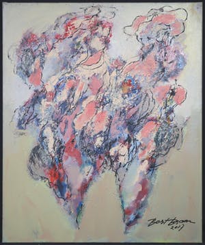 Bert Braam - Acryl op doek, Figuurlijk (Groot) kopen? Bied vanaf 100!
