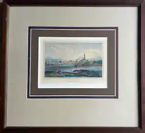 Johann Gabriel Friedrich Poppel - Zaandam (Voorzaan) | Staalgravure uit 1858 verkauft für € 20!