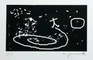 A.R. Penck - Ohne Titel verkauft für € 150!