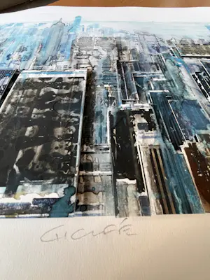 Gottfried Salzmann - Prachtige gesigneerde multiple giclée - 3D werk - 2015 kopen? Bied vanaf 325!