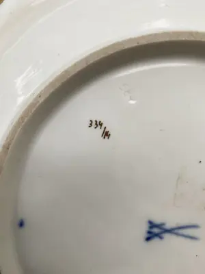 Meissen porzellan - Meissenporceleinen "Prunkschale" kopen? Bied vanaf 100!