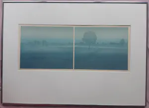 AcheterElmar Gille - polderlandschap (tweeluik)? Enchérissez de 85!
