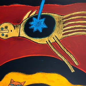 Corneille - Femme et chat kopen? Bied vanaf 425!