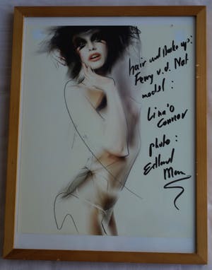 Edland Man - i.s.m. Ferry van der Nat - Paintbox bewerkte foto , Lina O'Connor kopen? Bied vanaf 100!