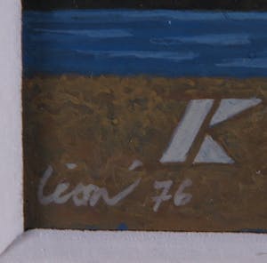 Leon Savelsberg - Gouache op papier, Kali Kedi kopen? Bied vanaf 1!