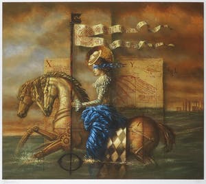 Jake Baddeley - Giclée, The Quest - Ingelijst kopen? Bied vanaf 35!