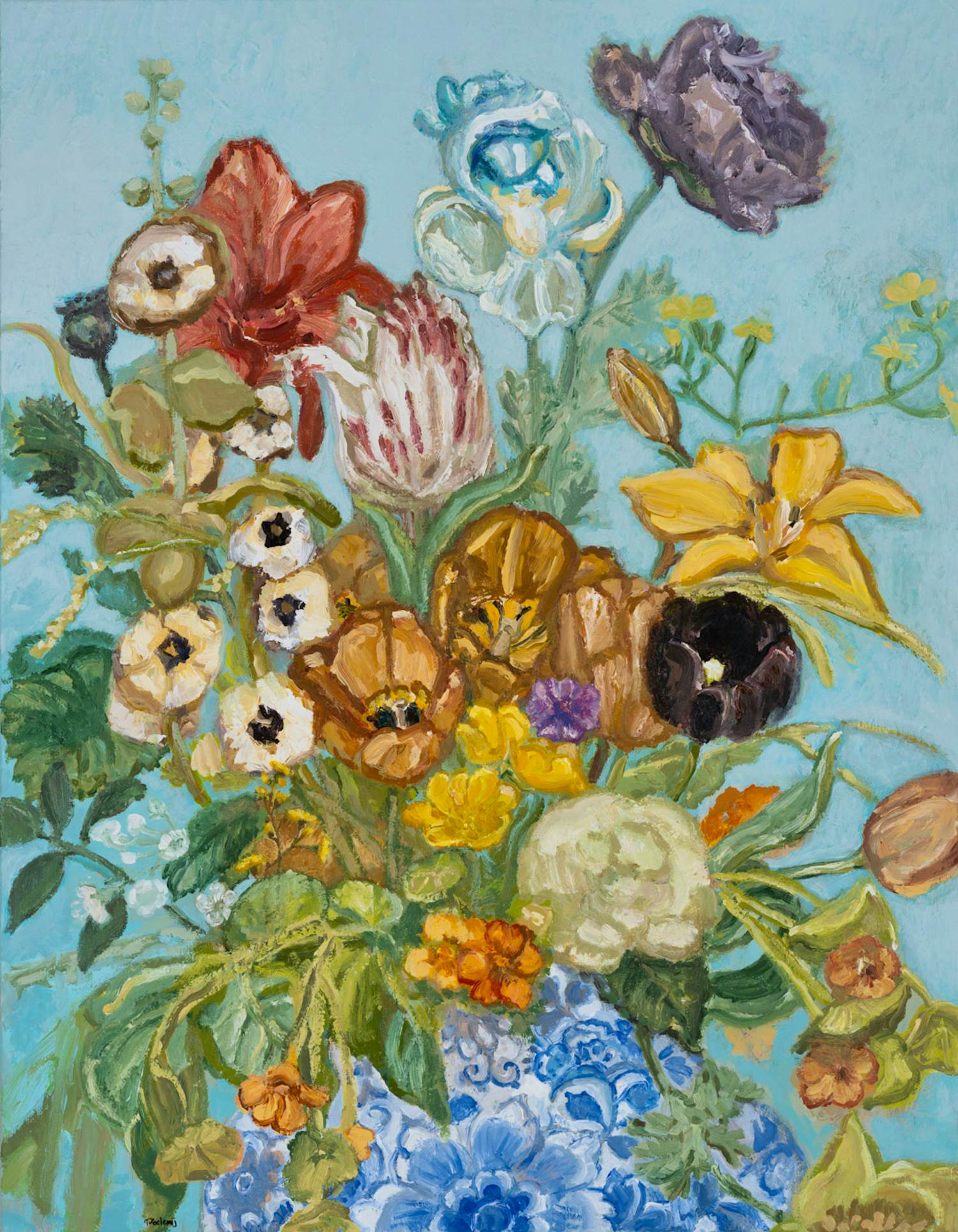 Tanja Koelemij - "de Blauwe Vaas" verkocht voor € 220!