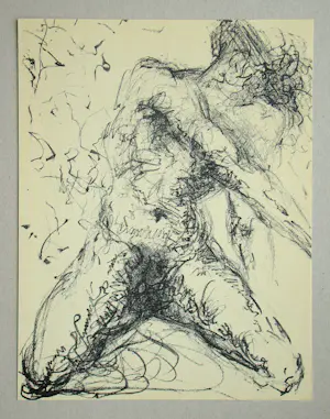 Salvador Dali - Nu Gris - 1967 - Originele litho kopen? Bied vanaf 80!