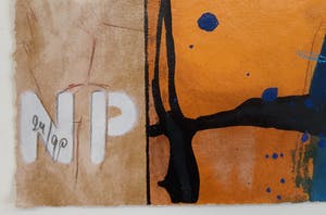 Theo Koster - Liggend rood nr. 345 kopen? Bied vanaf 30!