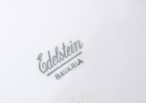 Edelstein Porzellan - Blauw en witte porseleinen karaf | Duitsland | 1950's kopen? Bied vanaf 14!