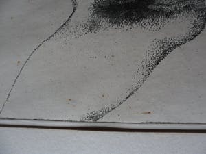 Frits Lindeman - Ets, Man met zeis. kopen? Bied vanaf 30!