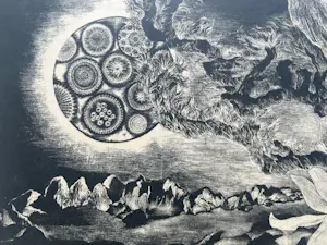 Fred Koot - handgesigneerde litho | 'zonder titel' | 1954 kopen? Bied vanaf 50!