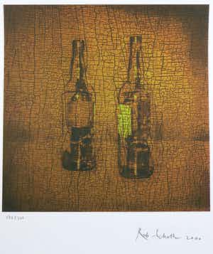 Rob Scholte - Zeefdruk, Flessen verkocht voor € 1!