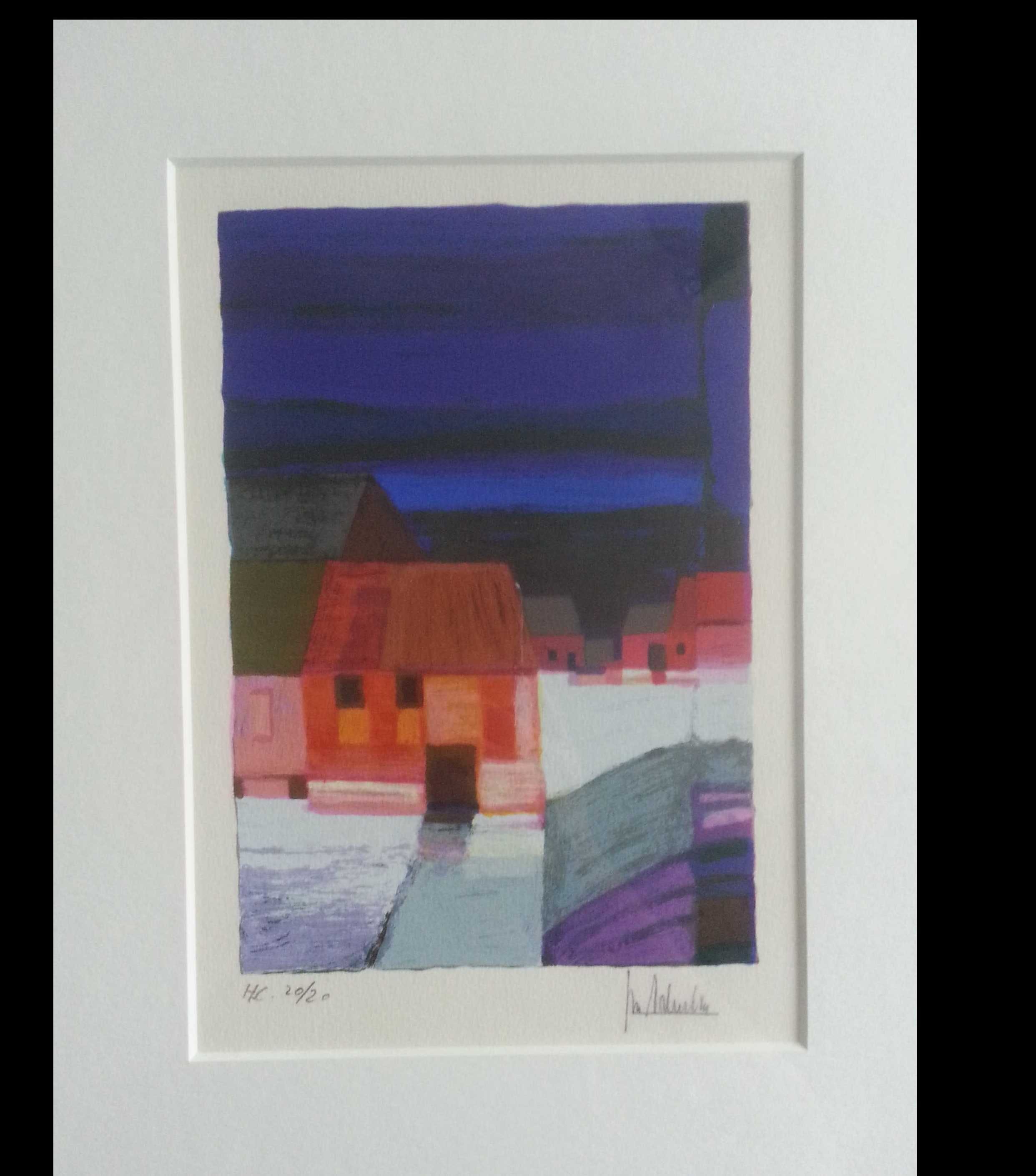 Ton Schulten - Huisjes in besneeuwd landschap kopen? Bied vanaf 245!