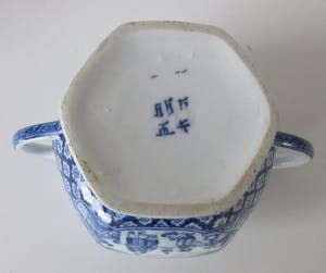 Royal Mosa - Suikerpot en sigarettenbeker servies Lange Lijs kopen? Bied vanaf 1!