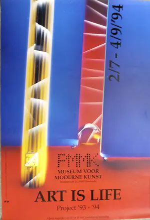 Niet of onleesbaar gesigneerd - Verzameling tentoonstellingsaffiches PMMK museum (11 x Corneille, Bogart, ...) kopen? Bied vanaf 1!