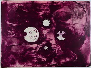 Kees de Goede - Fata Morgana Paars, 1995 - Litho op papier kopen? Bied vanaf 50!