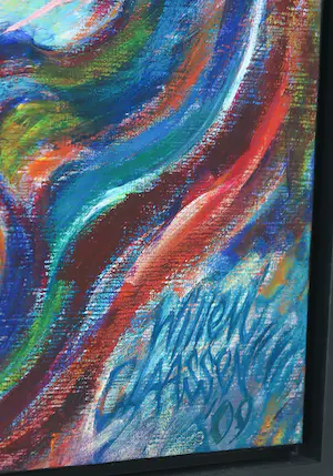 Willem Claassen - Acryl op doek, Paaslam II - Ingelijst (Zeer groot formaat!) kopen? Bied vanaf 50!