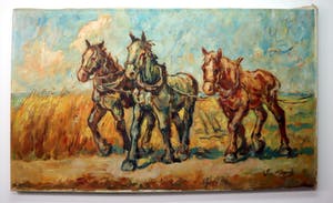 Jacques van Mourik - Werkpaarden op het land kopen? Bied vanaf 250!