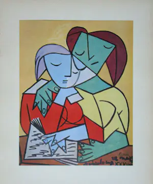 Pablo Picasso - Schatten van de Franse schilderkunst - 1948 - Portfolio met 16 kleurenprints kopen? Bied vanaf 150!