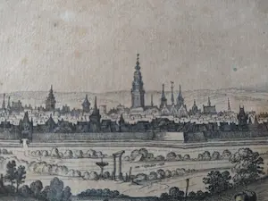 Niet of onleesbaar gesigneerd - Maestricht - oude gravure kopen? Bied vanaf 1!