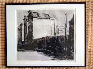 Niet of onleesbaar gesigneerd - Stadsgezicht verkocht voor € 1!