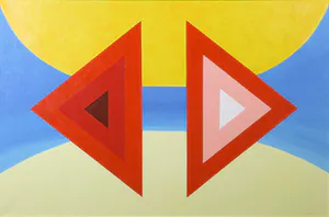 Arjen Toet - Acryl op doek, Zonder titel - Ingelijst kopen? Bied vanaf 80!