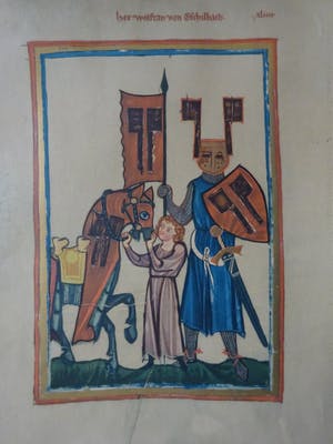Niet of onleesbaar gesigneerd - Miniaturen Heidelberg in facsimile kopen? Bied vanaf 1!