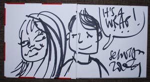 Selwyn Senatori - Grote tekening 2009 - in het boekwerk Numero Due kopen? Bied vanaf 60!