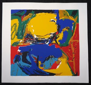 Niet of onleesbaar gesigneerd - Zeefdruk, Zonder titel kopen? Bied vanaf 1!