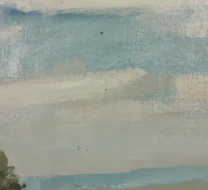 Numa Donzé - Olieverf op doek, Blick vom Wenkenhof - Ingelijst kopen? Bied vanaf 1!