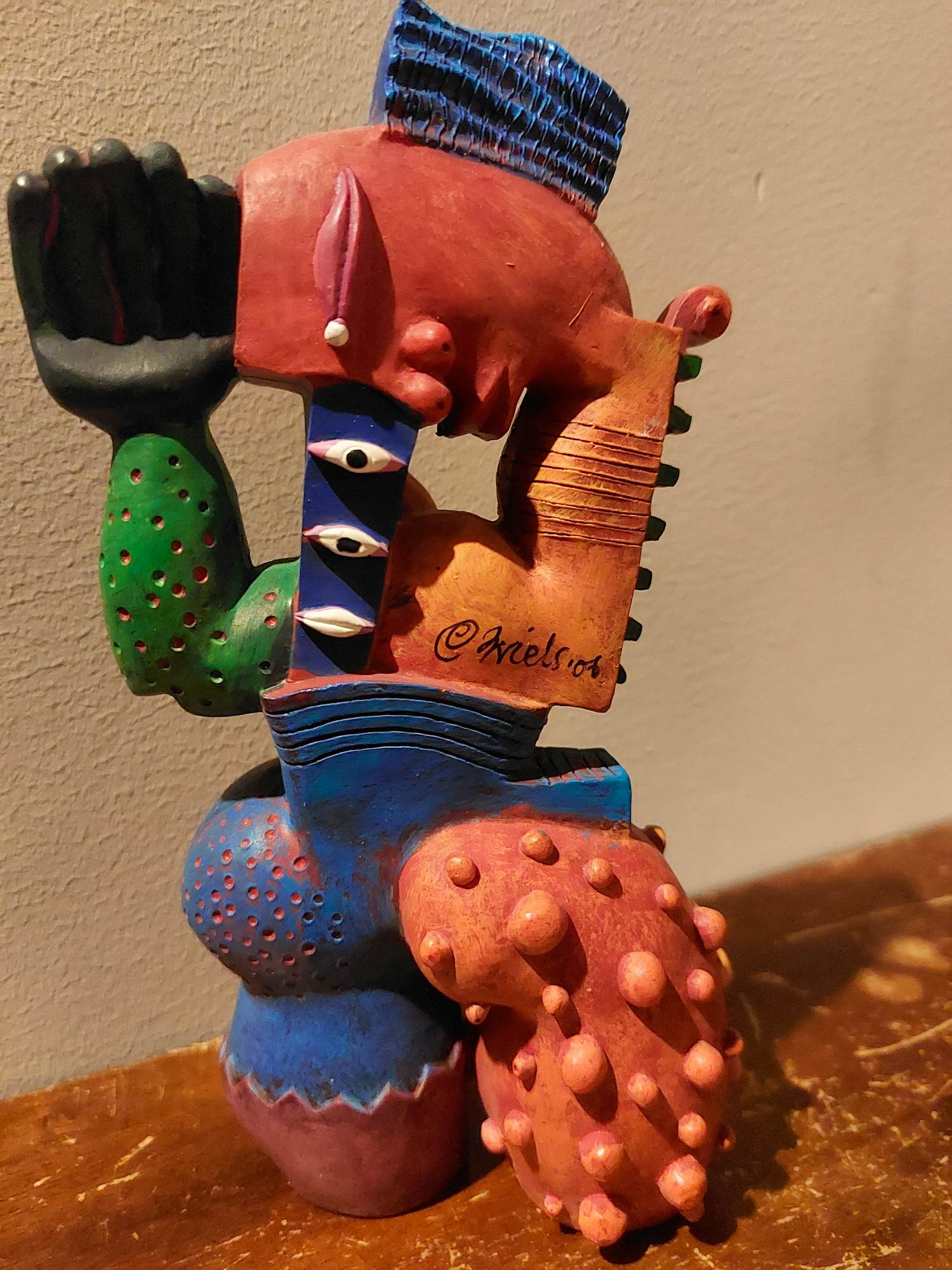 Clemens Briels - Schitterend 2 zijdig beeldje 2006 nieuwstaat kopen? Bied vanaf 85!