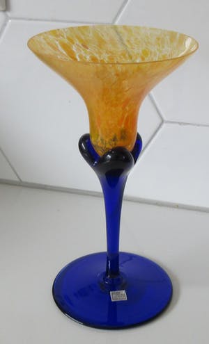 Glass Atelier Morava - Kunst glazen kandelaar ontwerp Jiri Vosmik kopen? Bied vanaf 10!