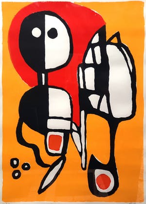 Buddy Hermans - zeefdruk - INGELIJST - Kopperprent - 21053 kopen? Bied vanaf 60!