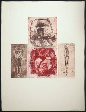 Vera Janouskova - Kleurenets, Vier figuren kopen? Bied vanaf 70!